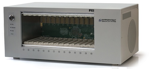 14-слотовое шасси СН-14 PXIe (Gen3, 1200 Вт) 14-слотовое шасси СН-14 PXIe (Gen3, 1200 Вт)