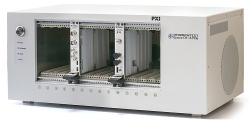 14-слотовое шасси СН-14 PXIe (Gen3, 1200 Вт) 14-слотовое шасси СН-14 PXIe (Gen3, 1200 Вт)