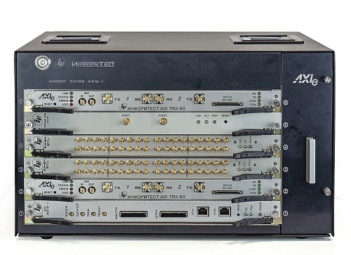 6-слотовое шасси CН-06 AXIe-1 (Gen3, 2700 Вт) 6-слотовое шасси CН-06 AXIe-1 (Gen3, 2700 Вт)