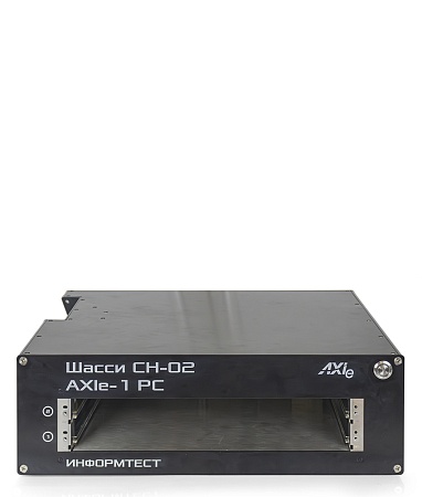 2-слотовое шасси CH-02 AXIe-1 PC  (Gen3, 1000 Вт) 2-слотовое шасси CH-02 AXIe-1 PC  (Gen3, 1000 Вт)